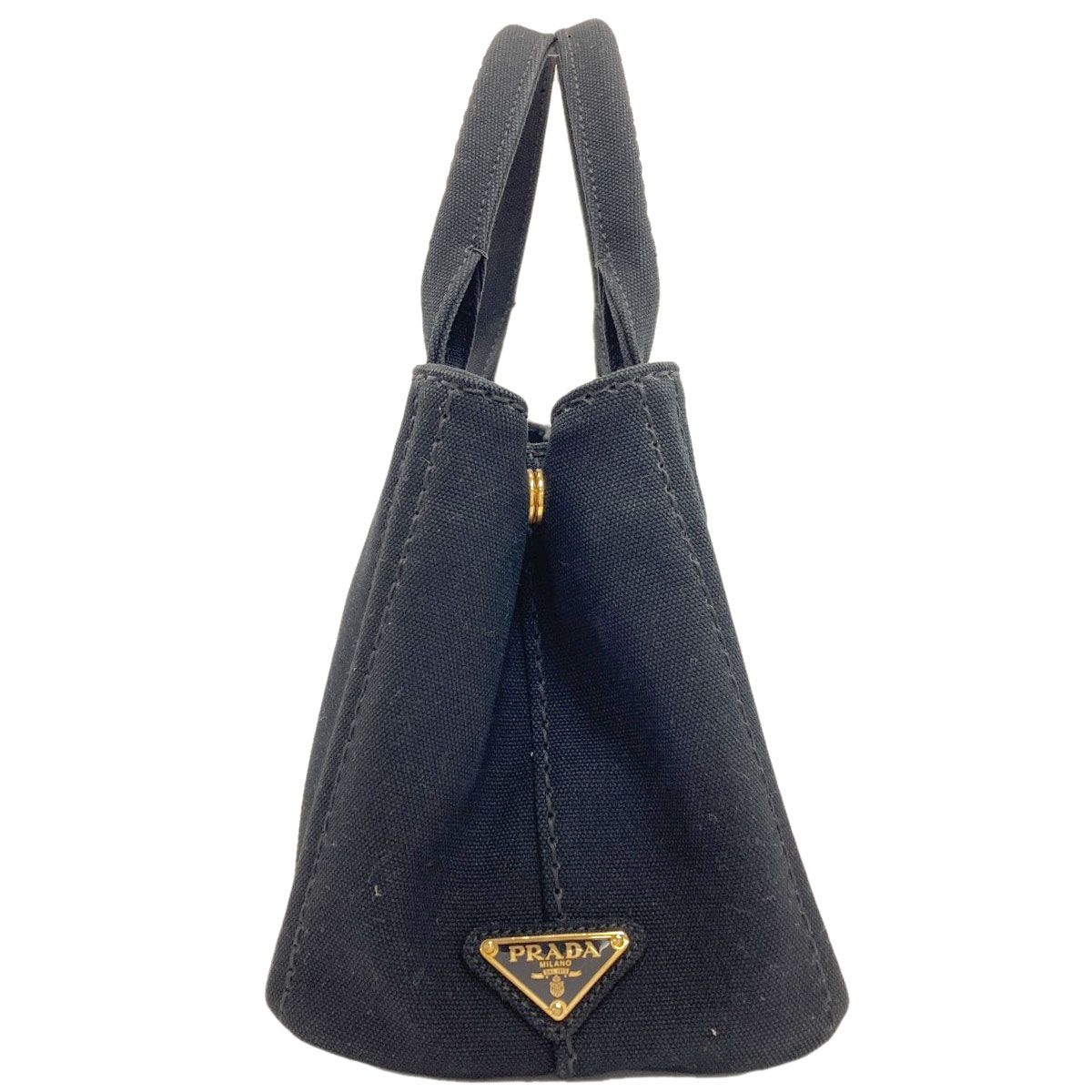 Prada Canapa Mini 2-Way Handbag Canvas