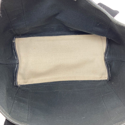 Balenciaga Navy Cabas S Handbag Canvas