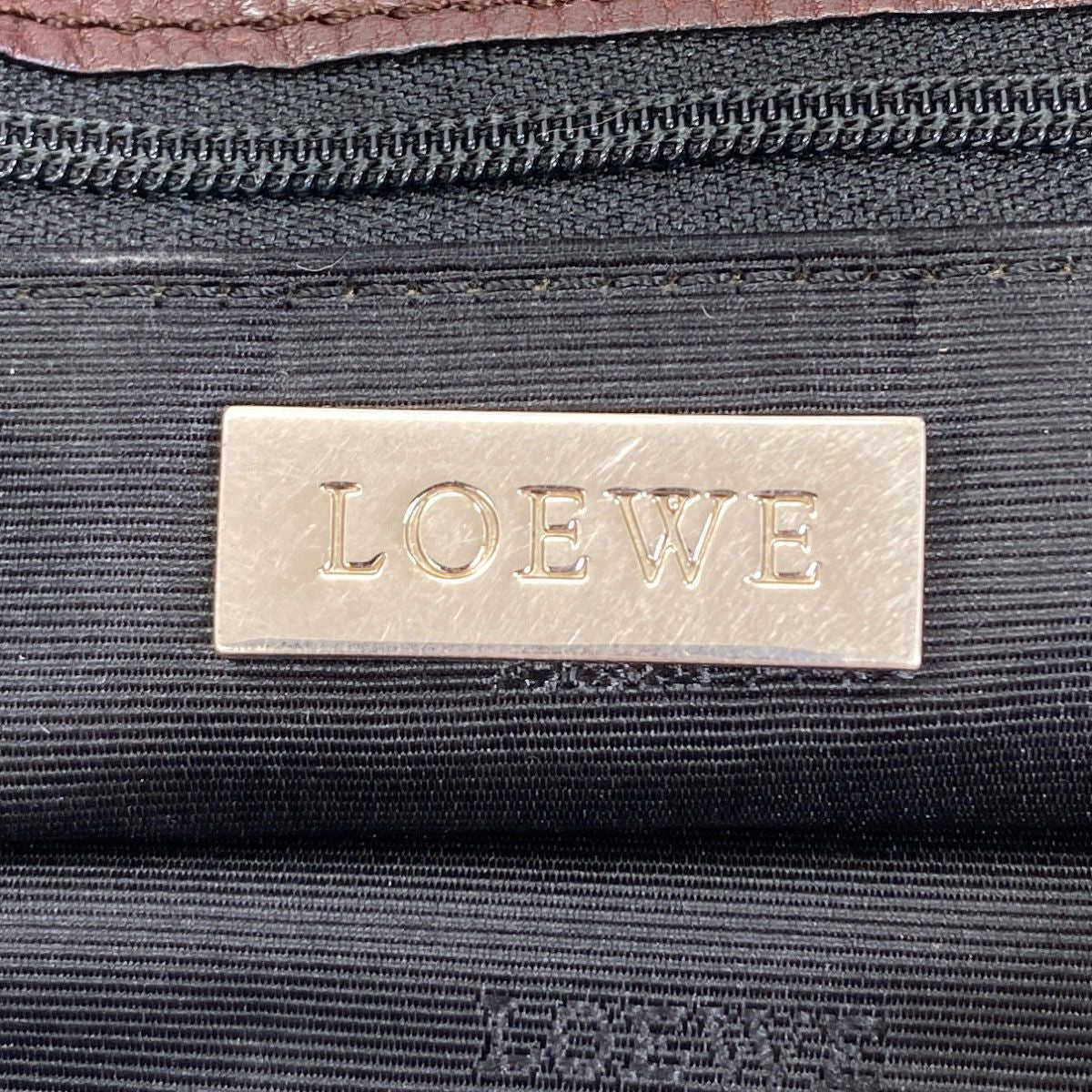 Loewe Anagram Shoulder Bag Leather