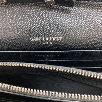 Saint Laurent Yves Chain Shoulder Stitch Bag Calf