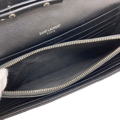 Saint Laurent Yves Chain Shoulder Stitch Bag Calf