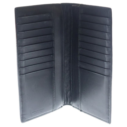 Bottega Veneta Intrecciato Bifold Wallet Leather Black