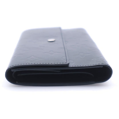 Louis Vuitton Monogram Matte Tresor International Wallet Card Case Dark Gray