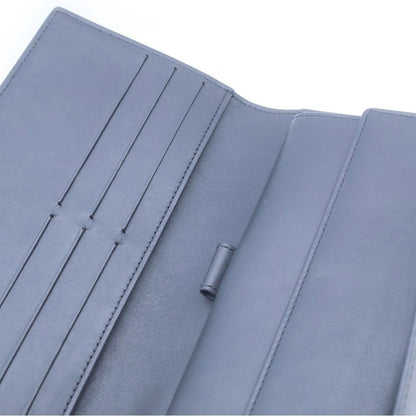Louis Vuitton Monogram Matte Tresor International Wallet Card Case Dark Gray