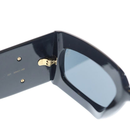 Gucci Side GG Logo Square Sunglasses Black Eyewear