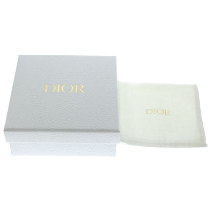 Dior Cdlogo Line Stone Earrings Gold