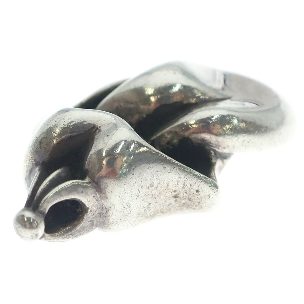 Chrome Hearts Lipstongue Charm Lip and Tan Pendant Top Silver