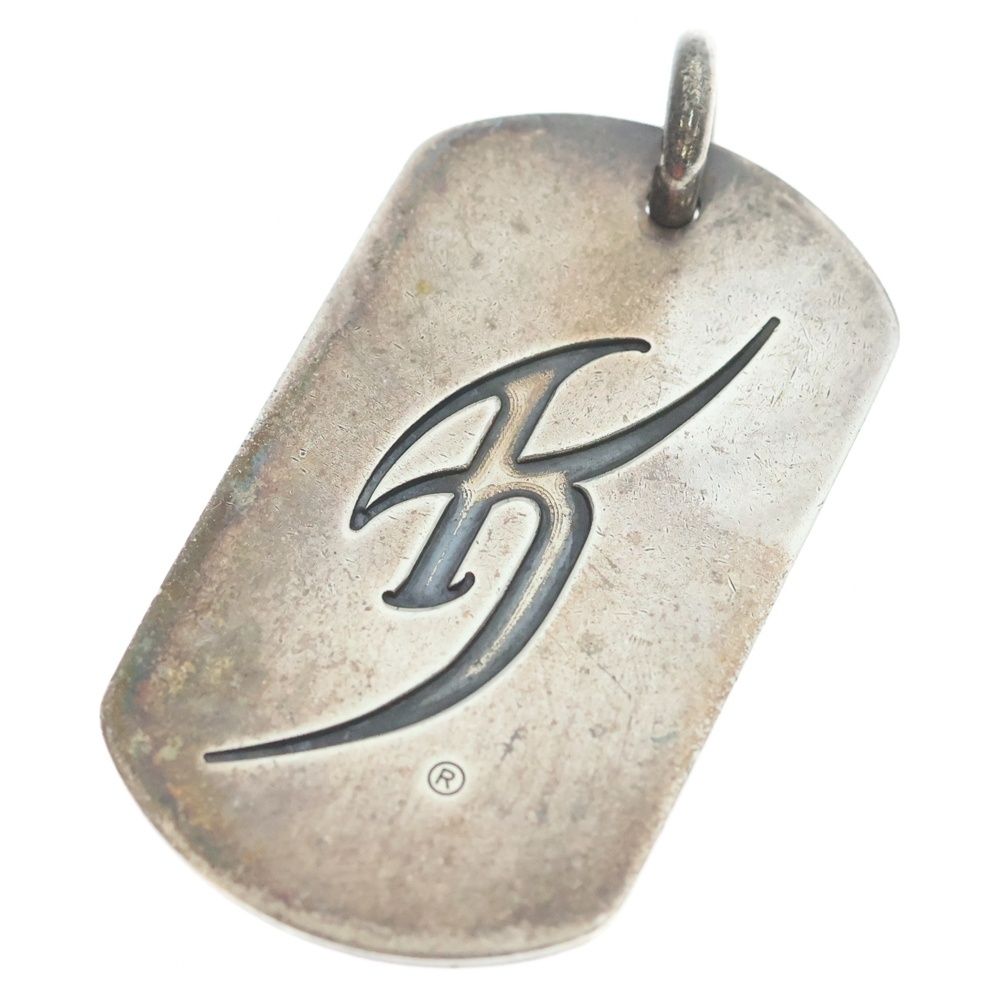 Chrome Hearts Lrg D T Large Dog Tag Himuro Kyosuke Pendant Top Silver