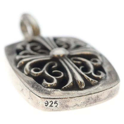 Chrome Hearts Keeper Pendant Top Silver