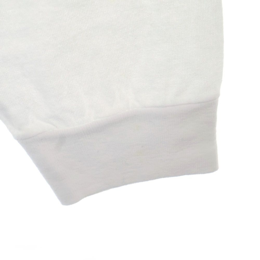 Chrome Hearts Vintage CH Scroll Logo L S Tee Arm Print Long Sleeve T-Shirt White