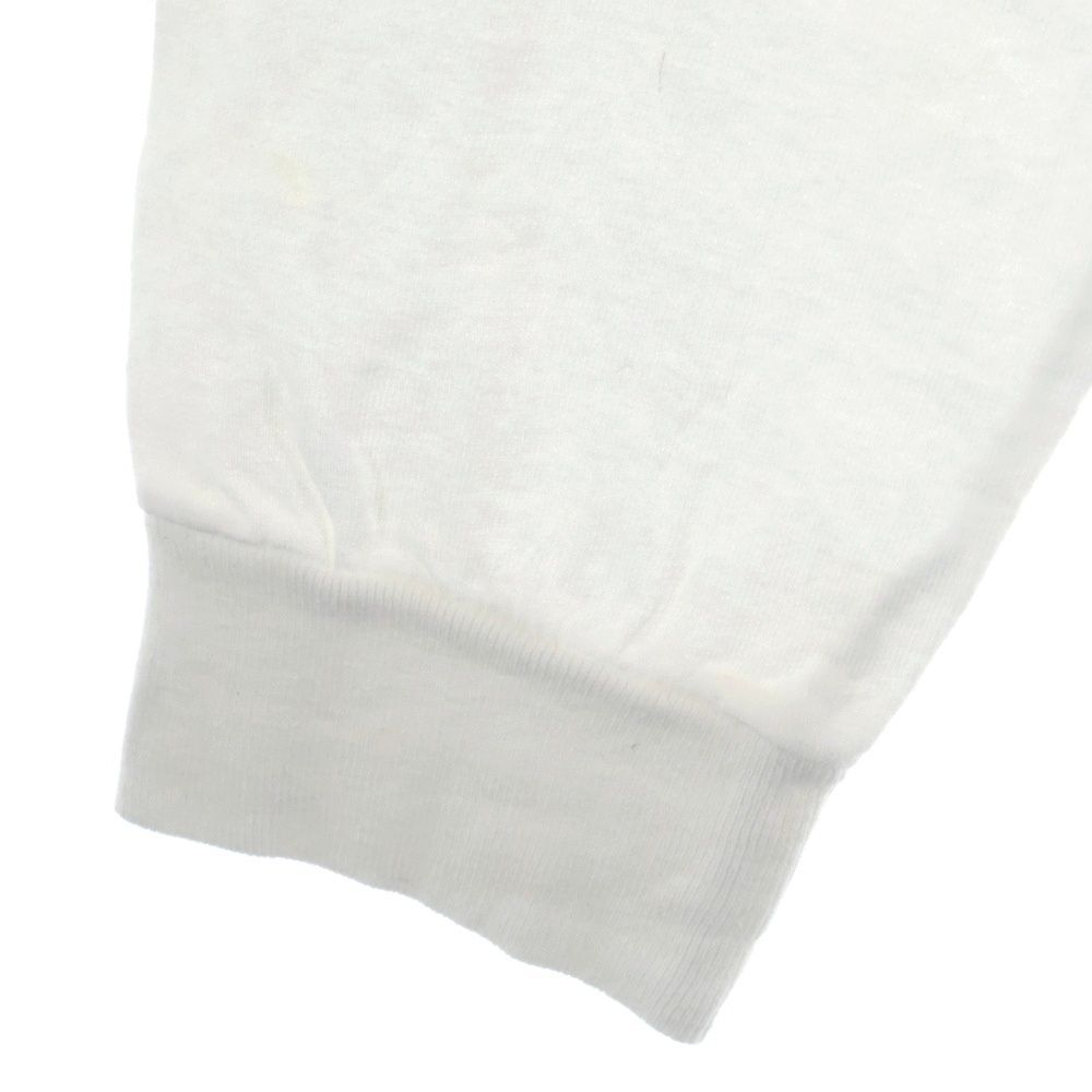 Chrome Hearts Vintage CH Scroll Logo L S Tee Arm Print Long Sleeve T-Shirt White