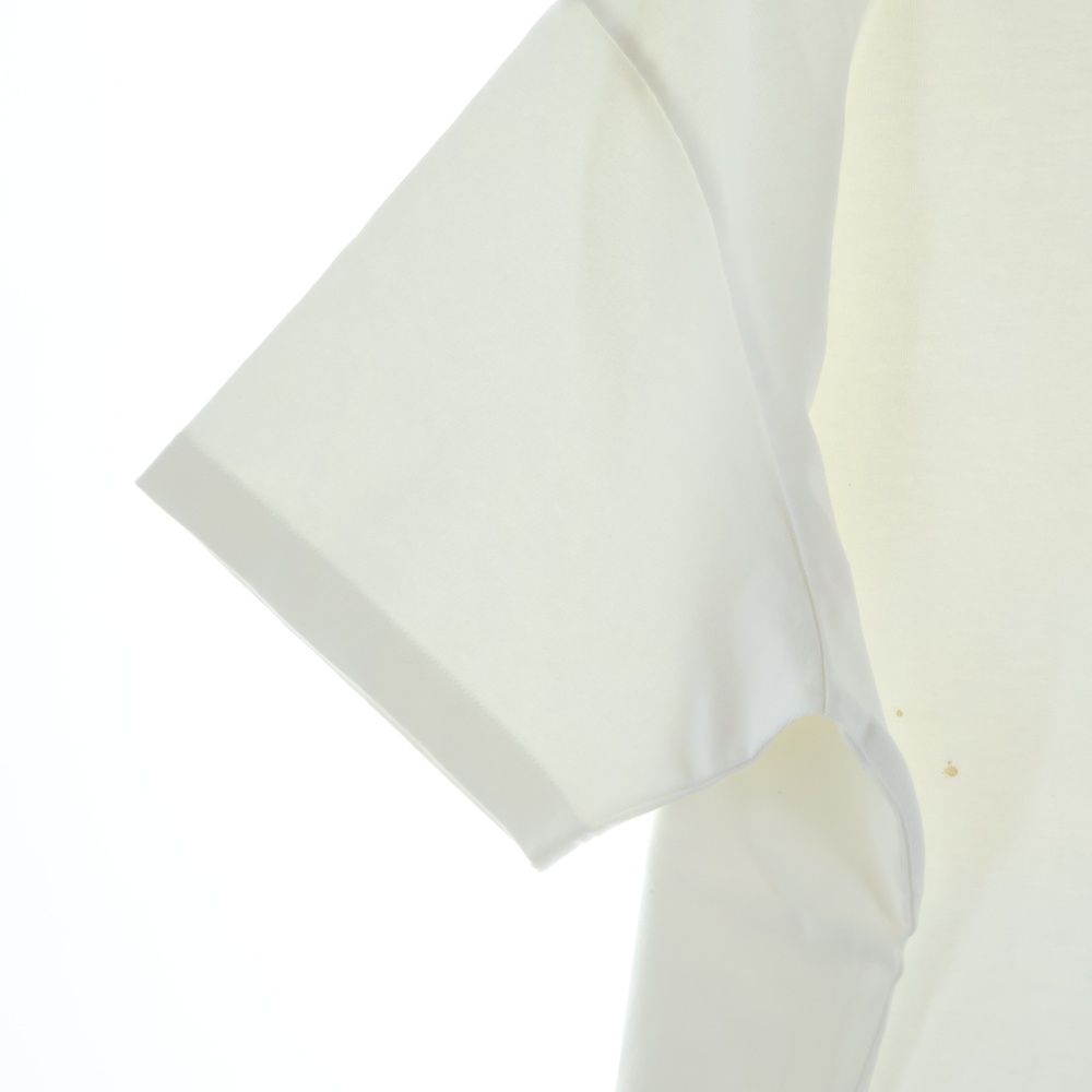 Dior Neck Logo Short Sleeve T-Shirt White