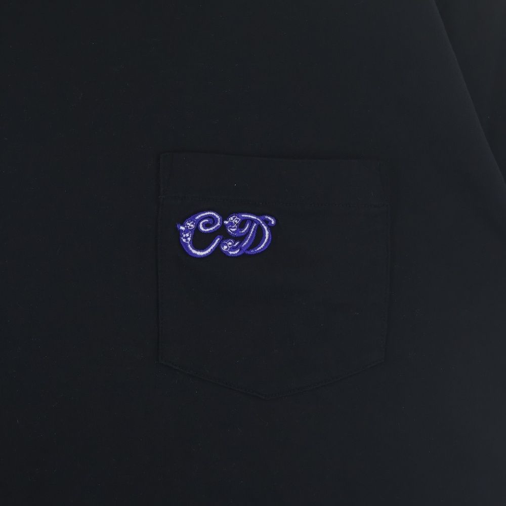 Dior Kenny Scharf Cdlogo Patch Crew Neck Short Sleeve T-Shirt Black