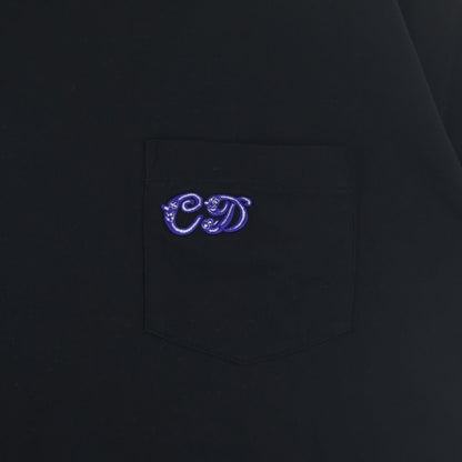Dior Kenny Scharf Cdlogo Patch Crew Neck Short Sleeve T-Shirt Black