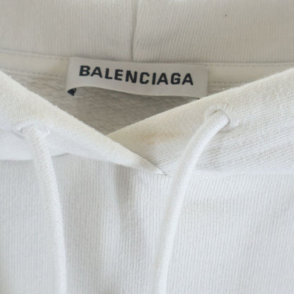 Balenciaga Paris Sweatshirt Pullover Hoodie White