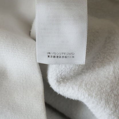 Balenciaga Paris Sweatshirt Pullover Hoodie White