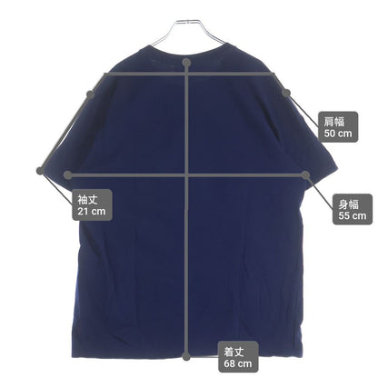 Gucci Adidas T-Shirt Short Sleeve Navy