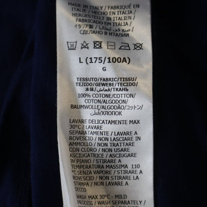 Gucci Adidas T-Shirt Short Sleeve Navy