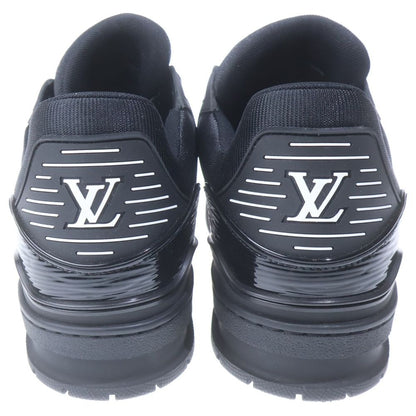 Louis Vuitton LV Trainers Epi Patent Leather Low Cut Sneakers Black