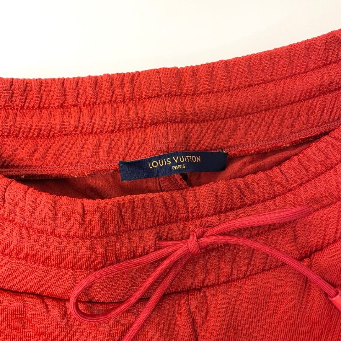 Louis Vuitton LV Monogram Joggers Pants M Red