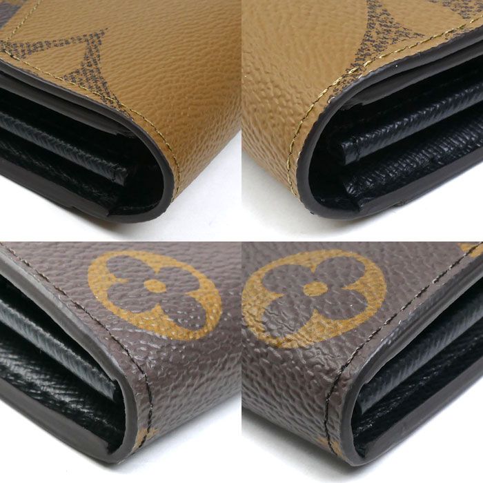 Louis Vuitton Portefeuille Sarah Wallet Monogram Giant Reverse Brown