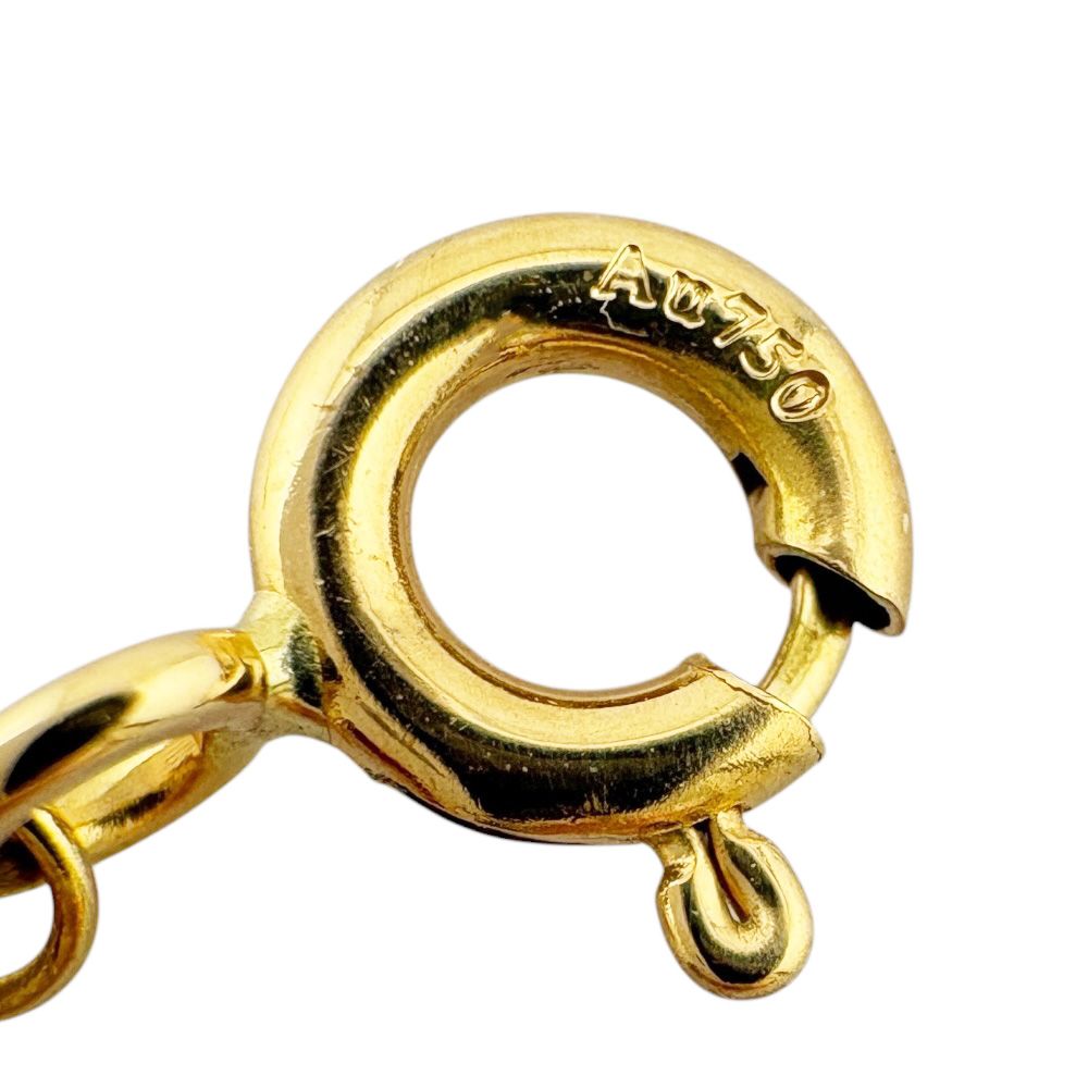 Tiffany & Co T Smile Necklace 18k Yellow Gold