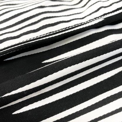 Gucci Zebra Stripe Stretch Pants 40 Black White — view 7