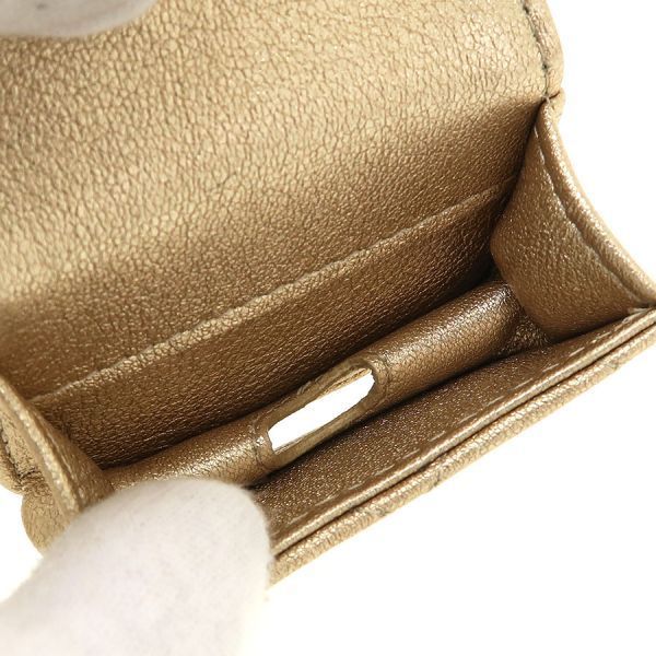 Chanel Quilted Air Pods Case Wallet