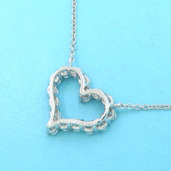 Tiffany & Co Sentimental Heart Diamond Necklace Small