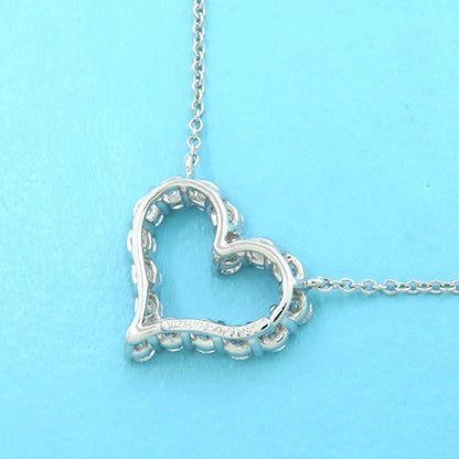Tiffany & Co Sentimental Heart Diamond Necklace Small
