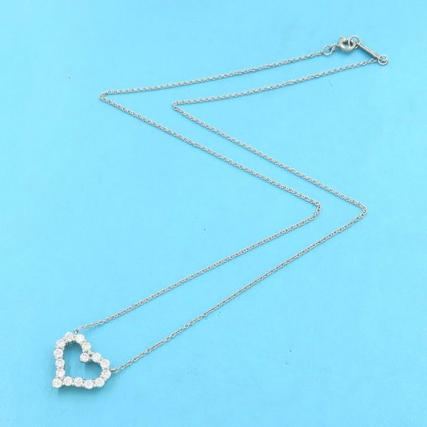 Tiffany & Co Sentimental Heart Diamond Necklace Small