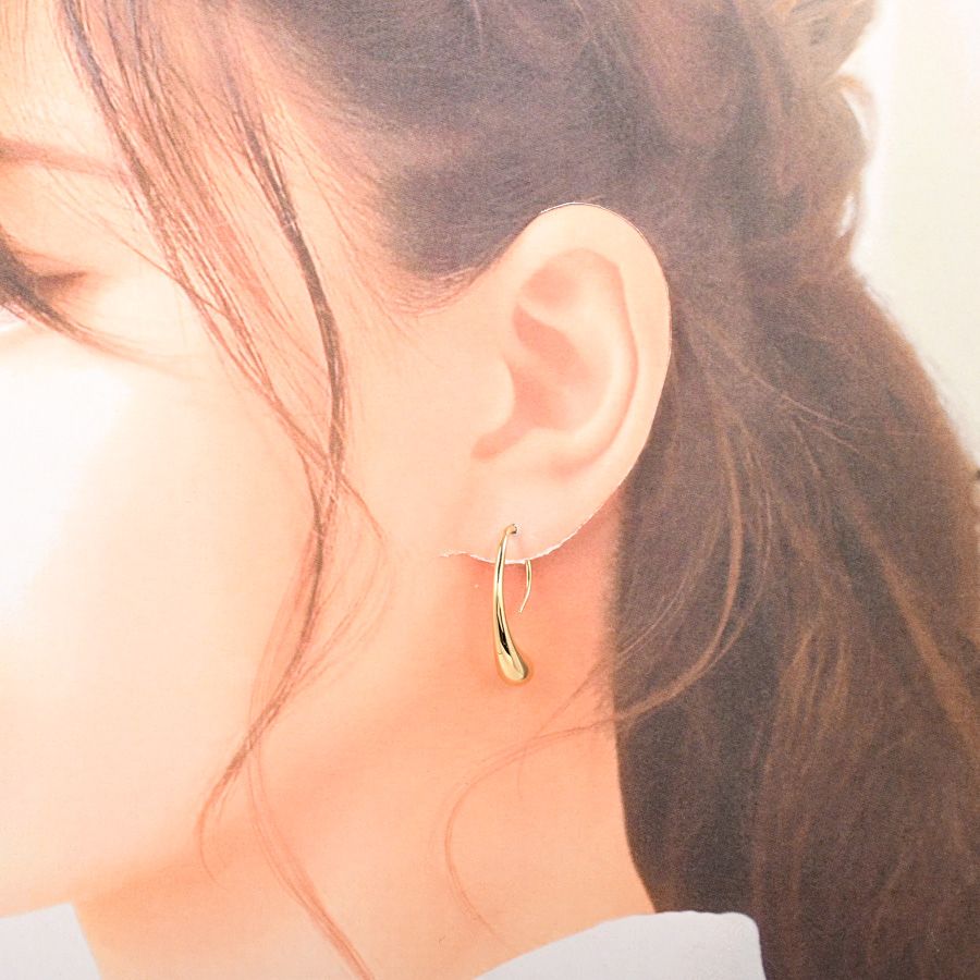Tiffany & Co Earrings Teardrop Hoop