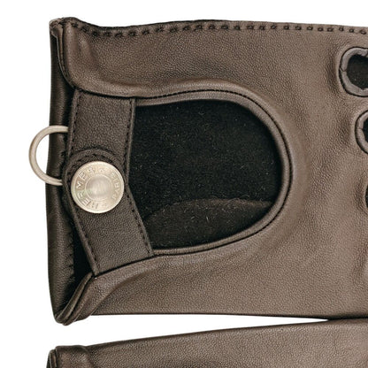 Hermes Gloves Series Leather Brown