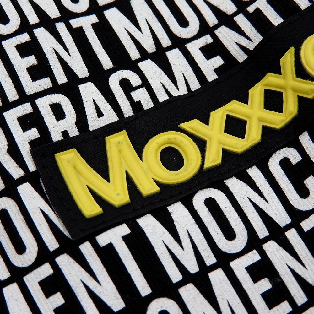 Moncler Fragment Maglia All Over Pattern T-Shirt Top Black White