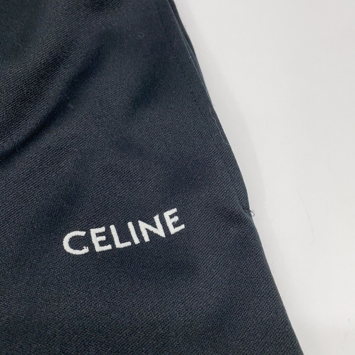 Celine Black Eddie Era Track Pants