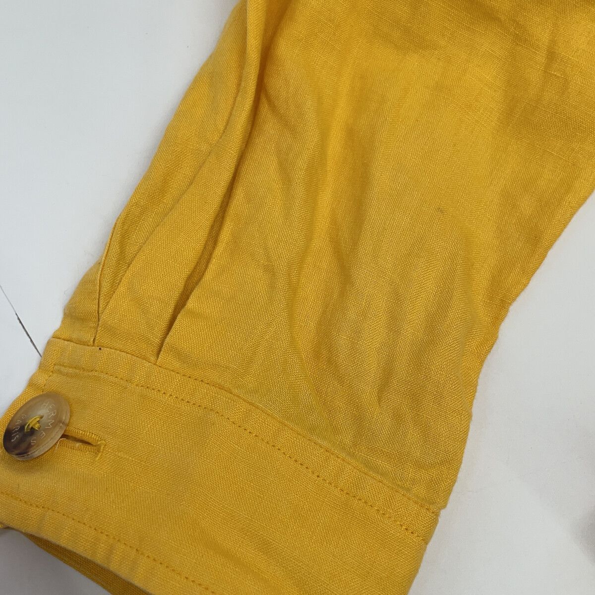 Hermes Master Linen Coveralls Shirt 40