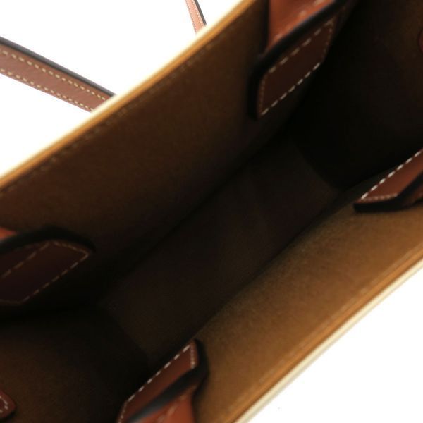 Celine Mini Vertical Cabas Triomphe Canvas Messenger Bag
