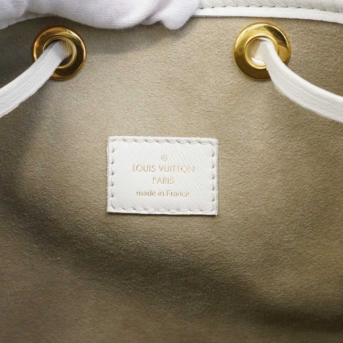 Louis Vuitton Shoulder Bag LV Broderie Anglaise Noe PM White