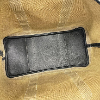 Hermes Tote Garden Party PM Toile Ash Black Beige Silver