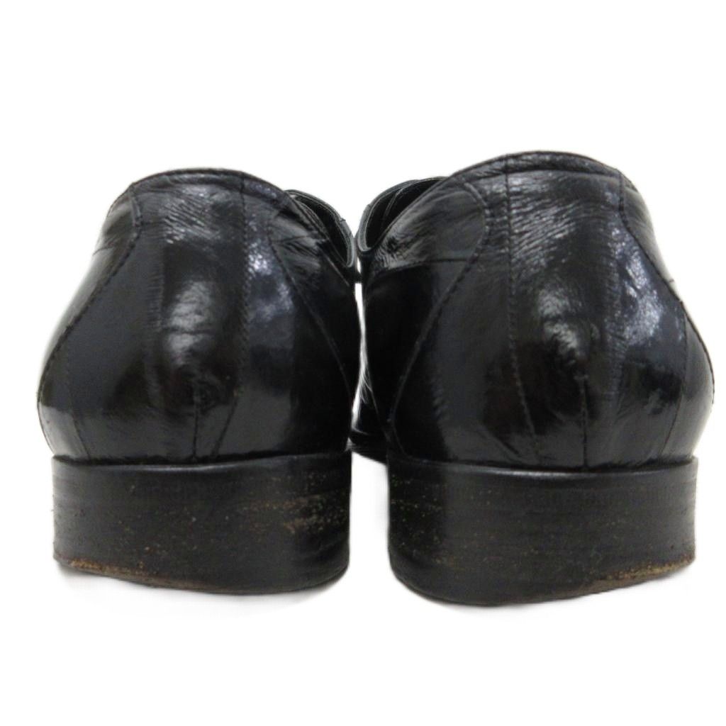 Dolce & Gabbana Business Shoes Leather Dress Pointed Toe 5.5 Black