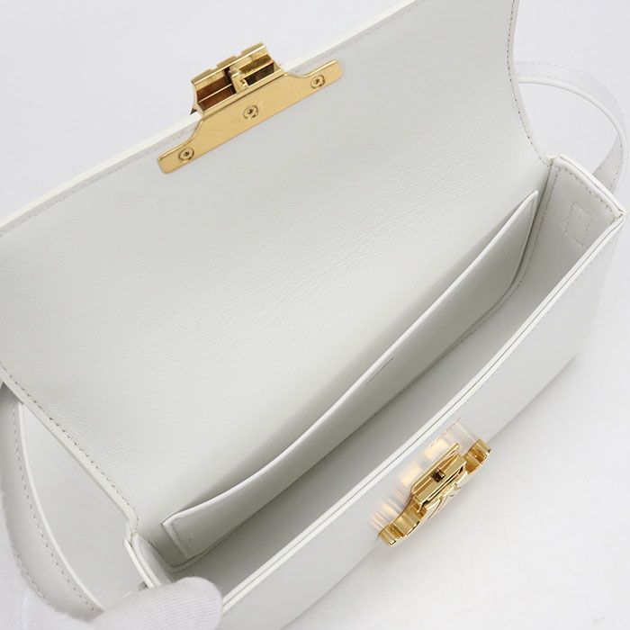Celine Triomphe Shoulder Bag Leather