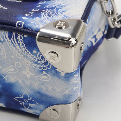 Louis Vuitton Mini Soft Trunk Monogram Bandana Crossbody Shoulder Bag Leather