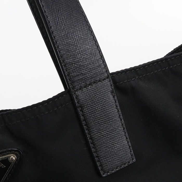 Prada Tote Nylon Totes Black