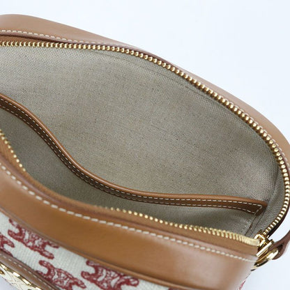 Celine Triomphe Crossbody Shoulder Bag Canvas