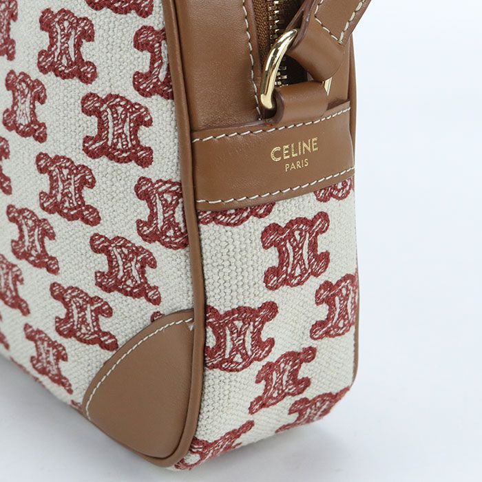 Celine Triomphe Crossbody Shoulder Bag Canvas