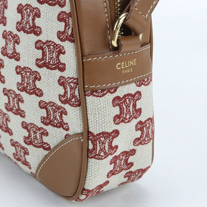 Celine Triomphe Crossbody Shoulder Bag Canvas