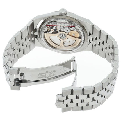 Rolex Land Watch Honeycomb Motif Box 18k White Gold SS
