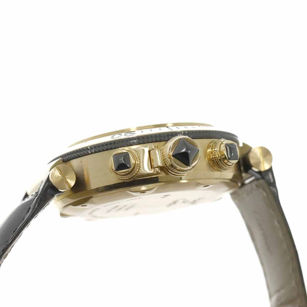 Cartier Pasha Seatimer Chronograph Watch Date 18k Yellow Gold Automatic