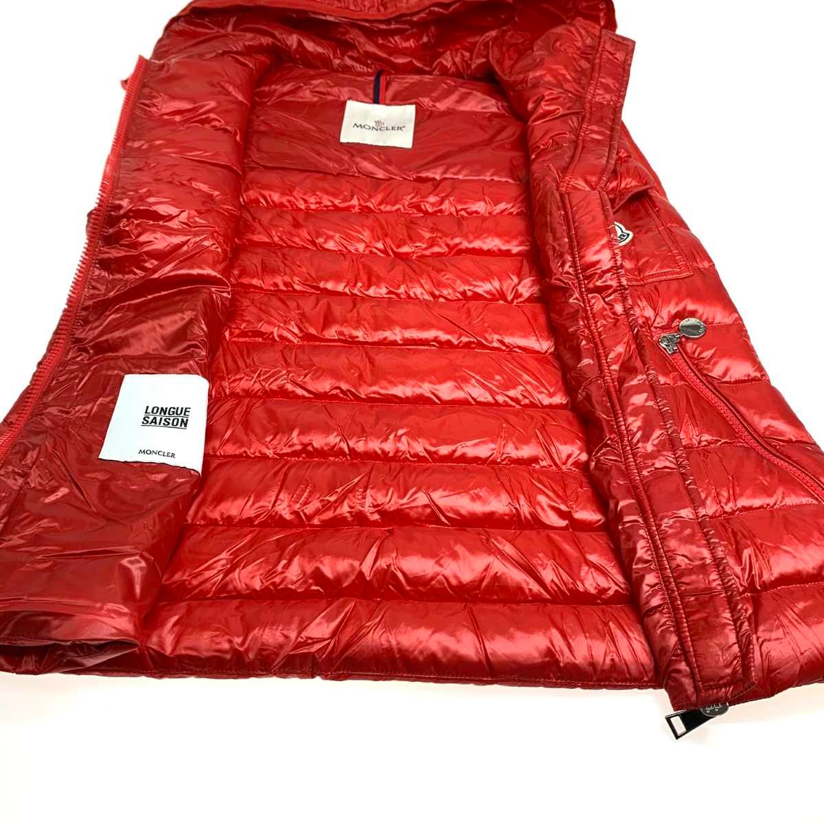 Moncler Down Vest Red