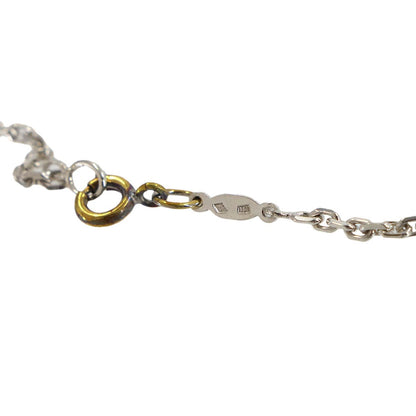Hermes Kelly Necklace Pendant 925 Sterling Silver Argent